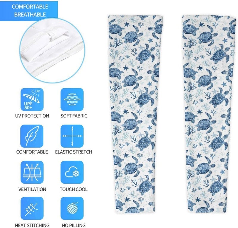 QiErDesign Marble Sports Compression Arm Sleeves for Men & Women - Youth Arm Sleeve Baseball Volleyball Sleeves & Basketball Sleeve - Image 4